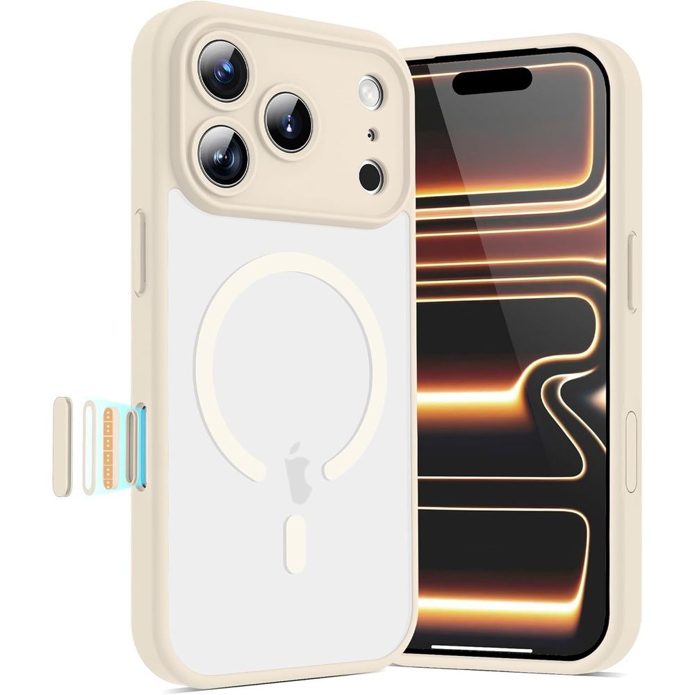 New Case for iPhone 17 Pro 6.3'' Compatible with Magnetic Mag-Safe Charging